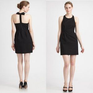 Kate Spade Black Billie Bow T-Back Dress Sz 4